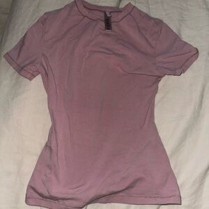 Skims Dusk Pink Cotton Jersey Pants & Top size XS